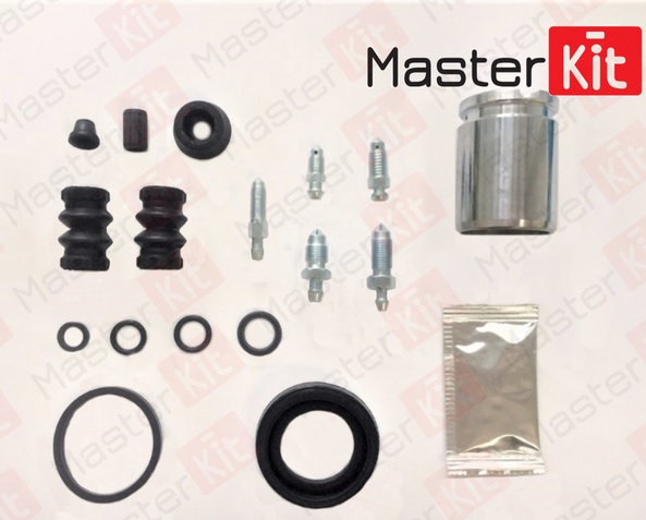 Ремкомплект тормозного суппорта "MASTER KIT" +поршень заднего PEUGEOT 77A1114
